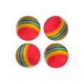 FLAMINGO RAINBOW SOFTBALLS 4PCS
